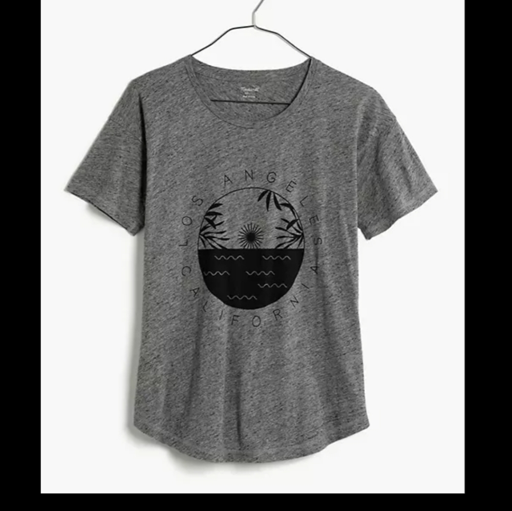 Madewell Whisper Cotton Los Angeles Crewneck Tee
